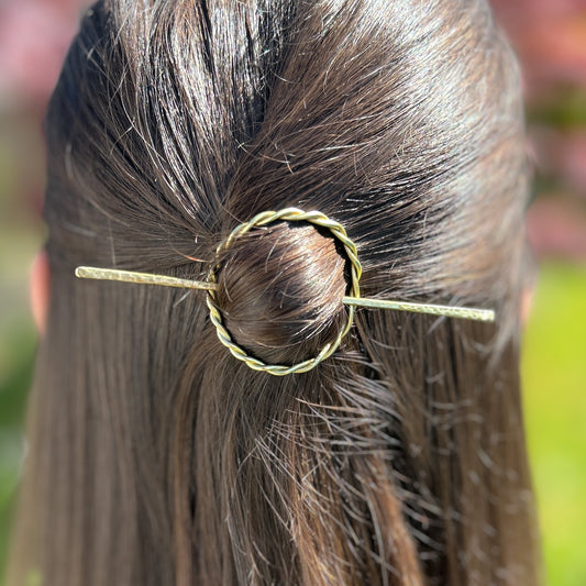 Brass Hair Pin