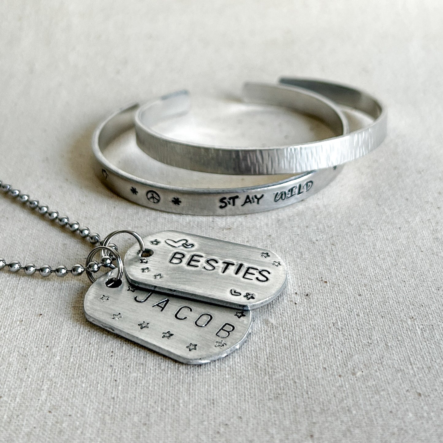 Jewellery Club - Stamping Bracelets & Dog Tags
