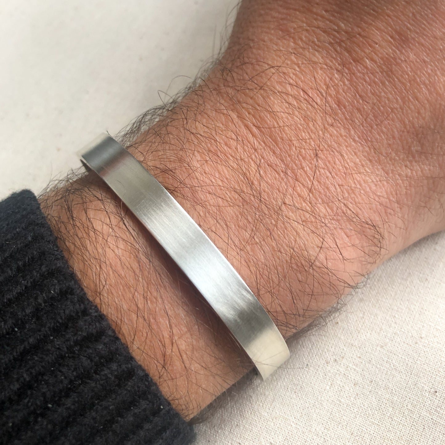 Men's Sterling Silver Cuff Bracelet
