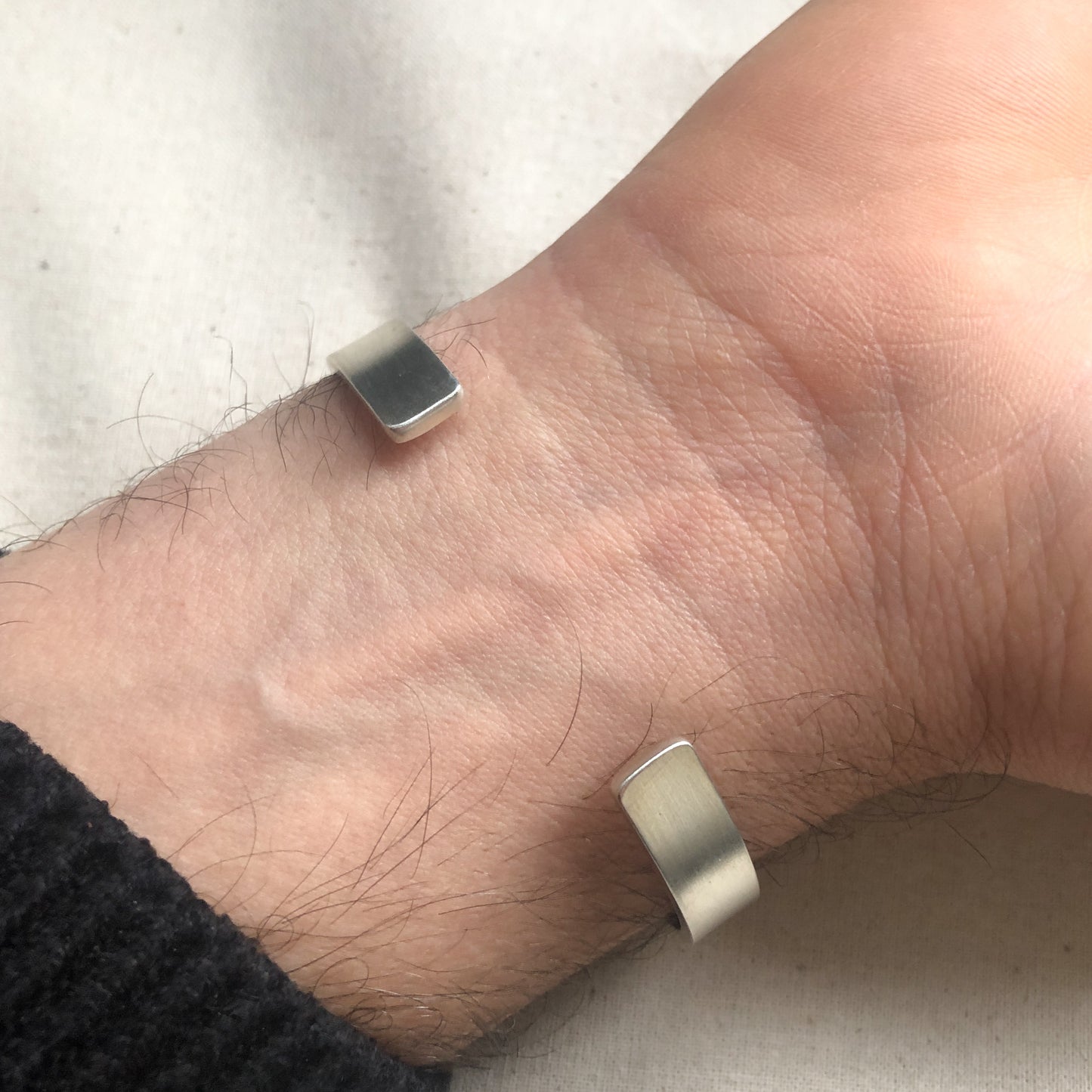 Men's Sterling Silver Cuff Bracelet