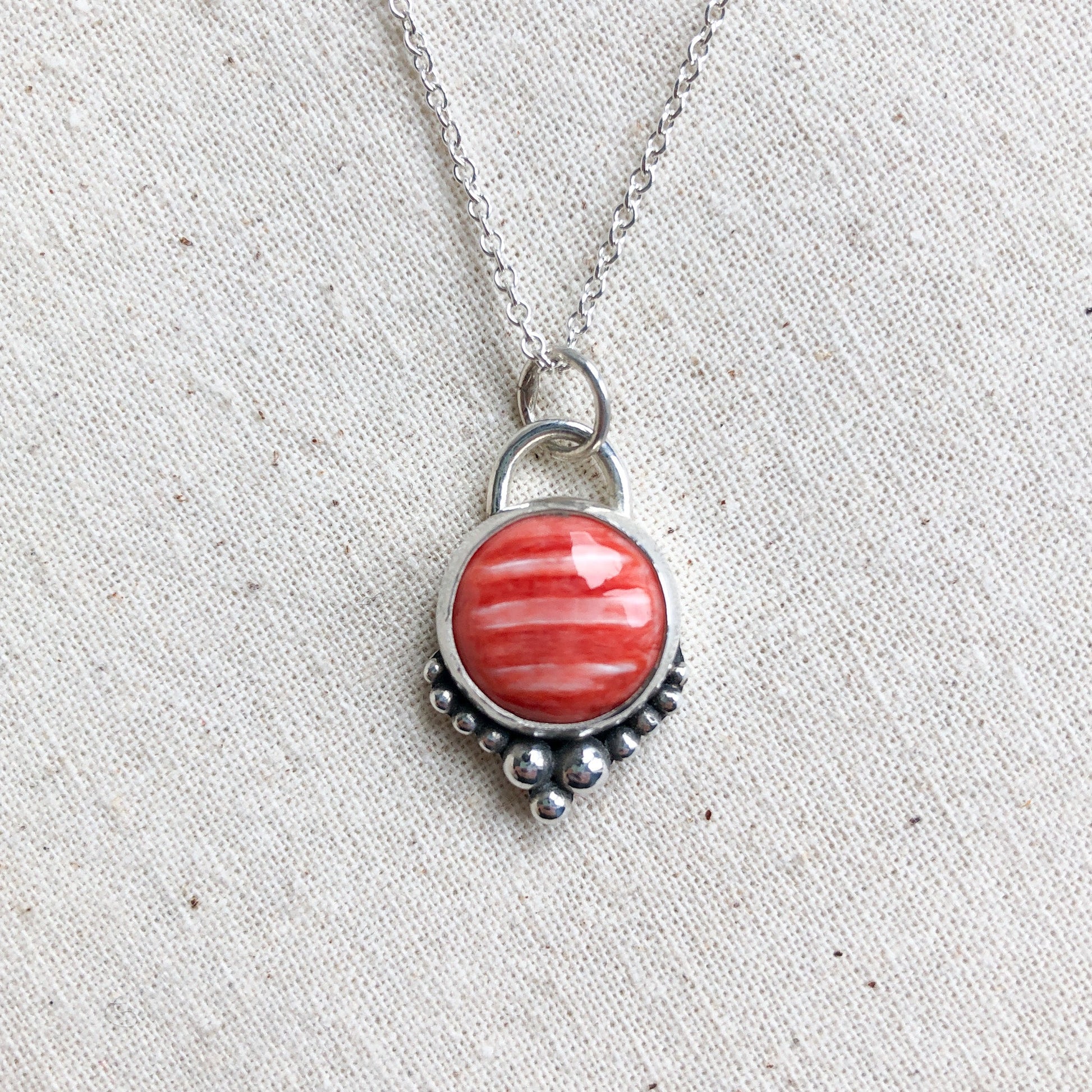 Carnelian Agate Gemstone Pendant