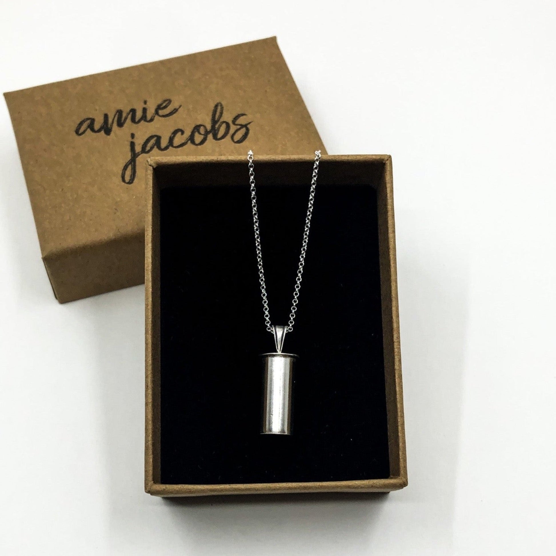 Silver Keepsake Necklace in Jewellery Box