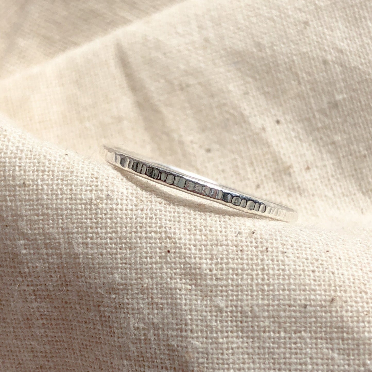 Silver Stacking Ring