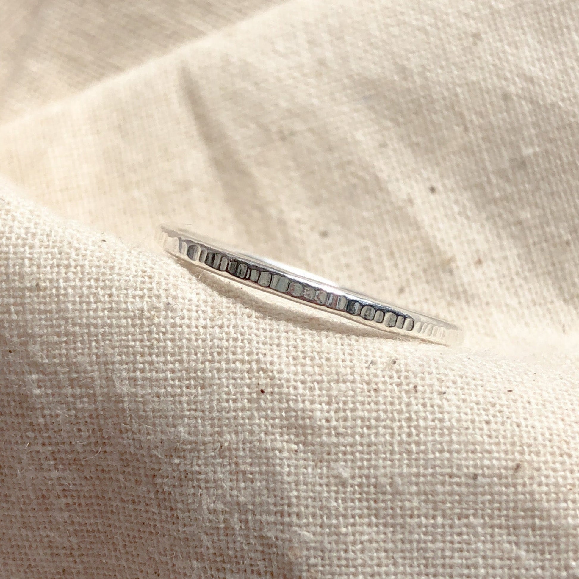 Silver Stacking Ring