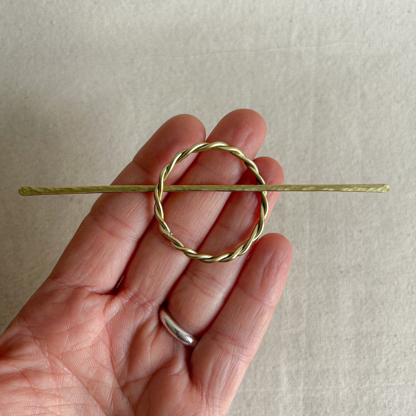 Brass Hair Pin