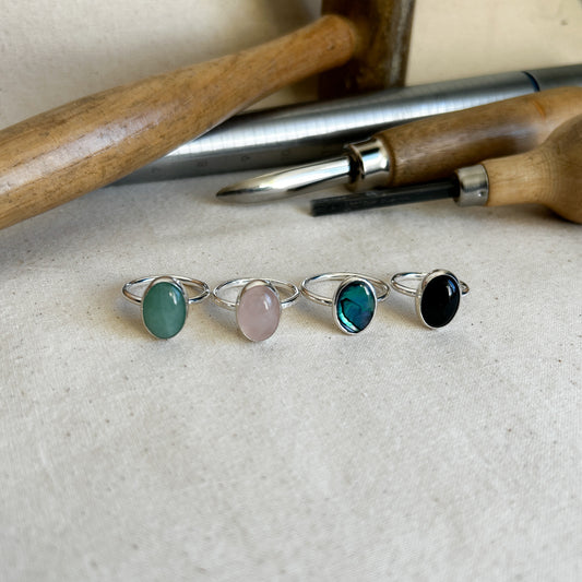 Gemstone Ring Workshop 10/8