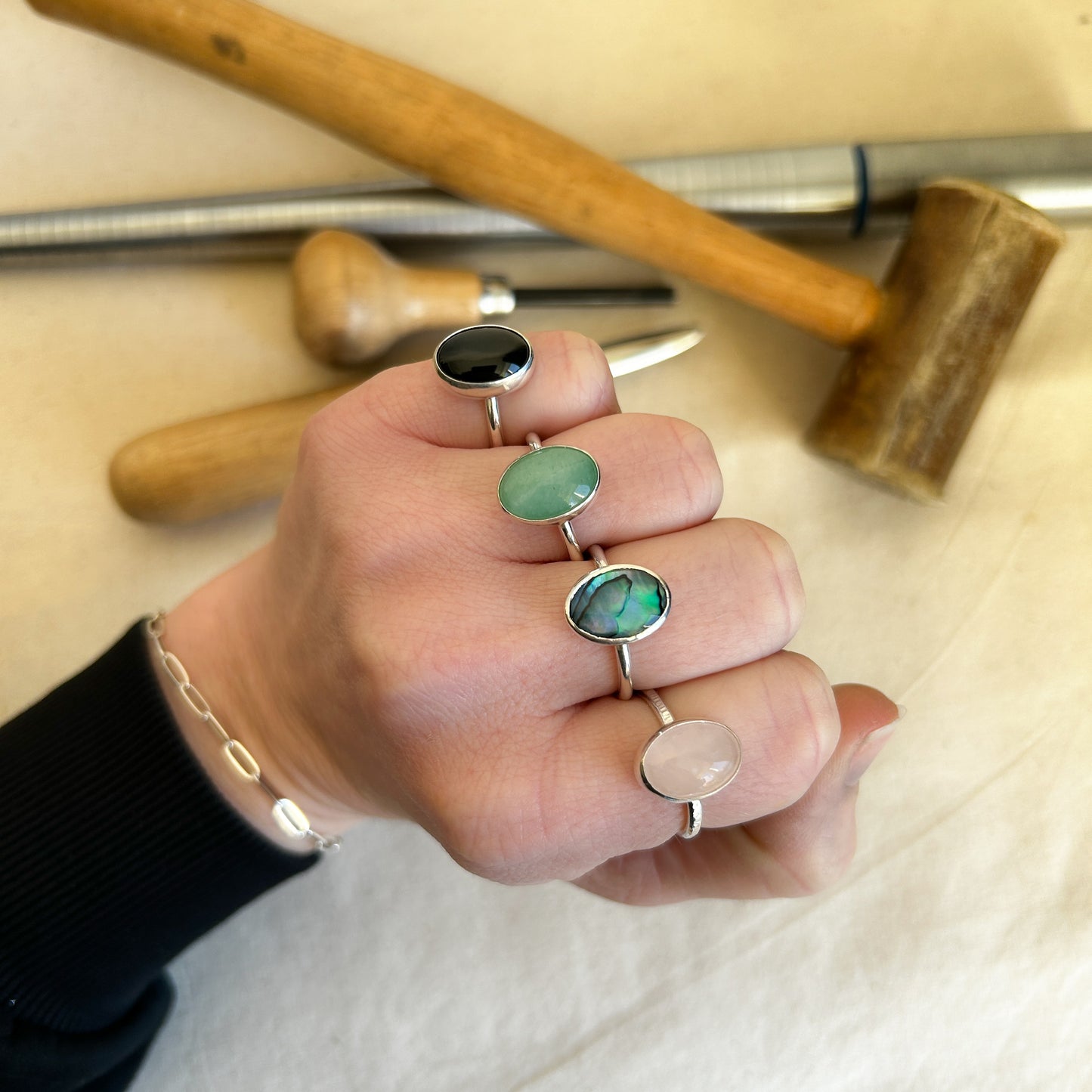 Gemstone Ring Workshop 10/8