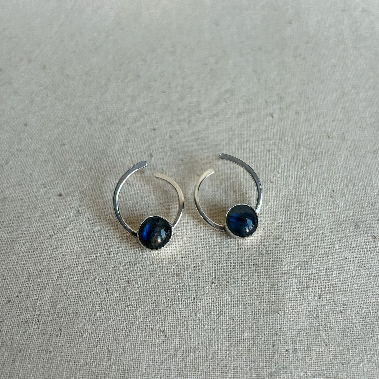Labradorite Twisted Studs