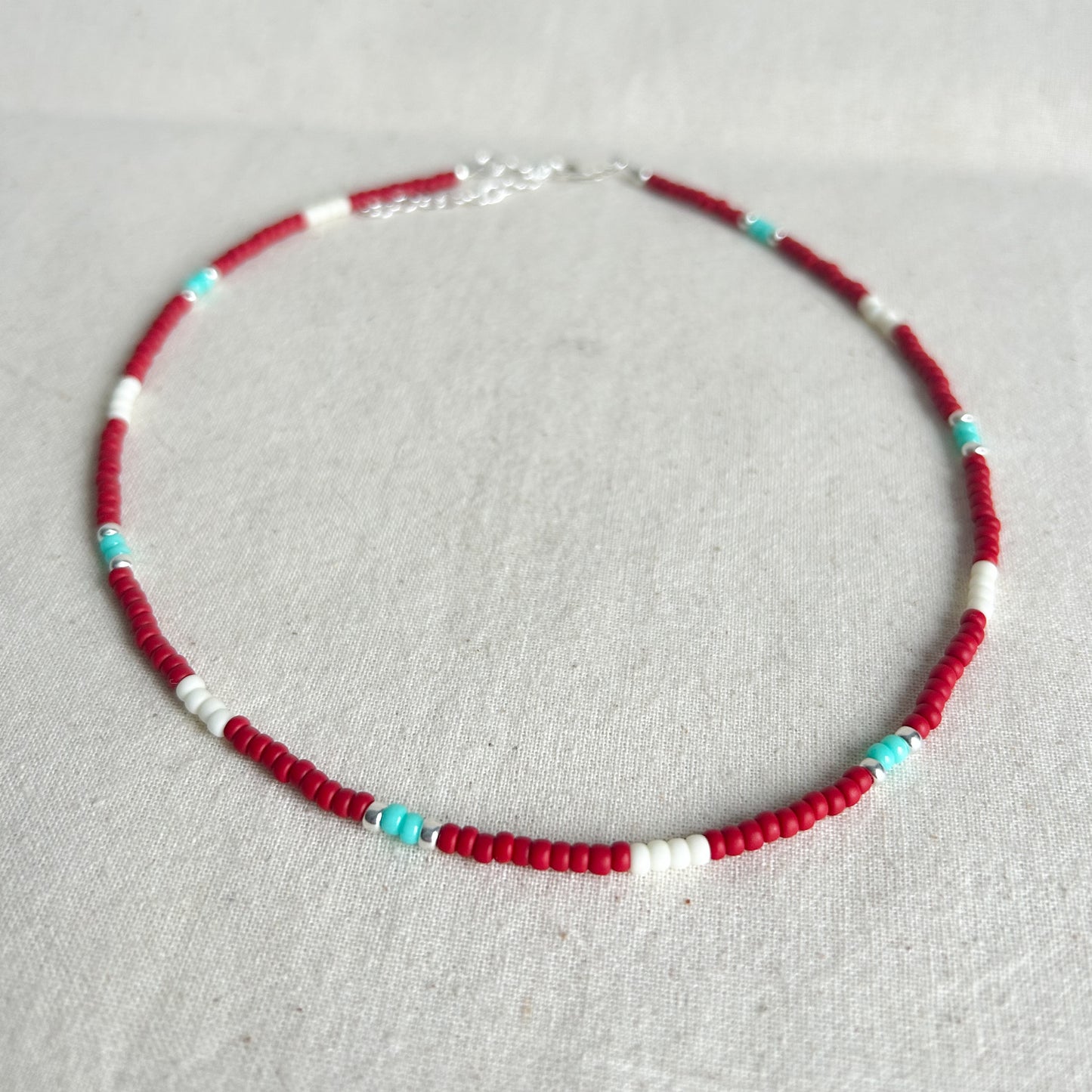 Dainty Beaded Choker