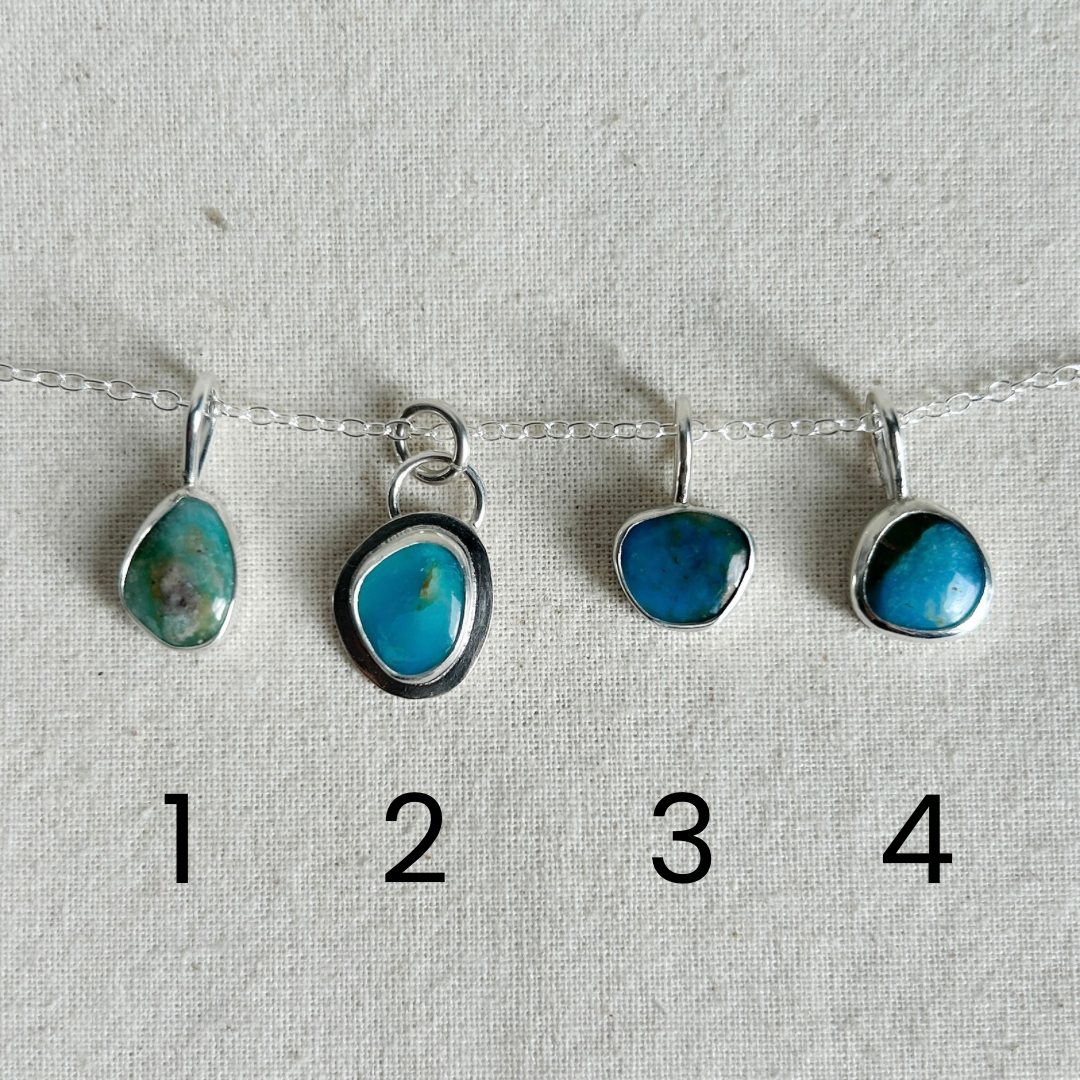 Silver Opal Pendants
