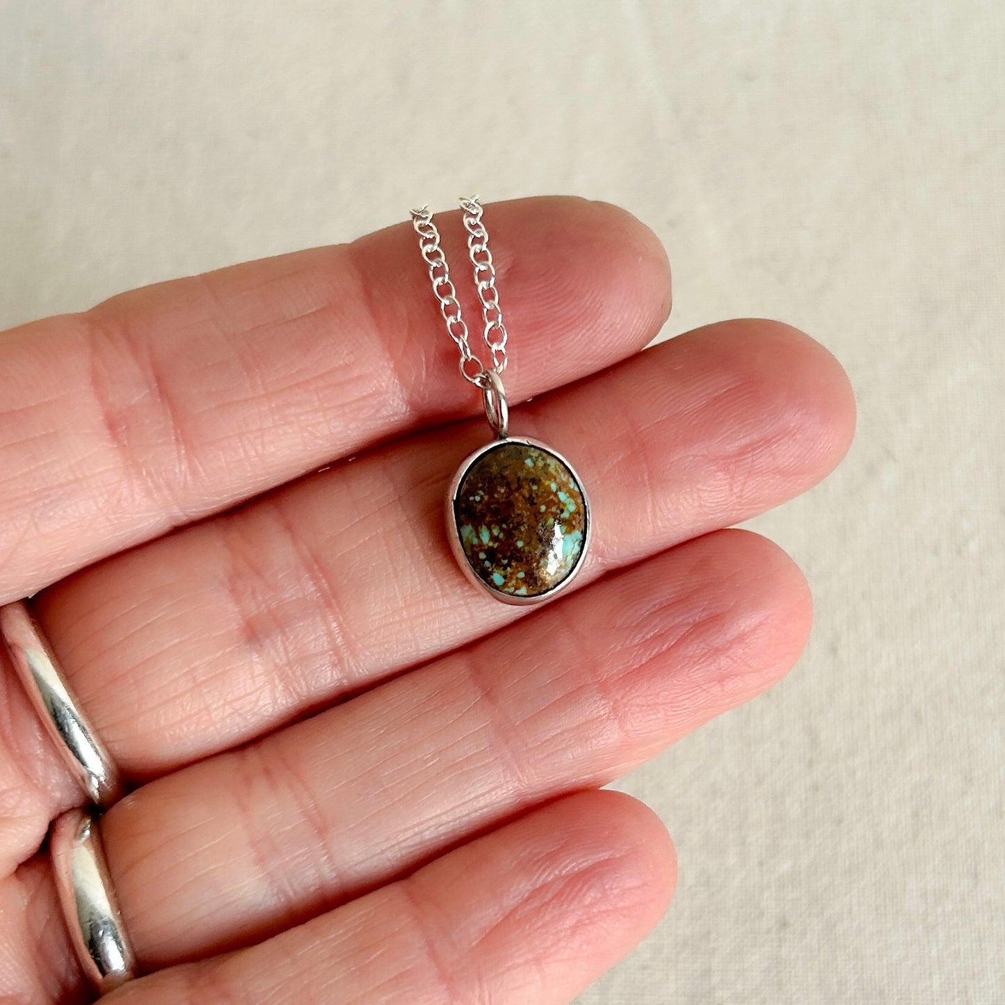 Royston Turquoise Pendant