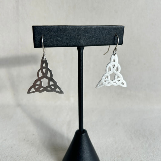 Celtic Silver Earrings