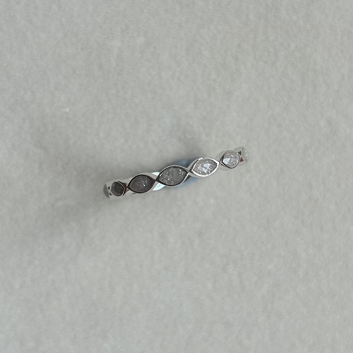 Marquise Ashes Memorial Ring